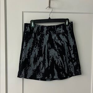 Jamie Sadock Black Skater Mini  Golf Skirt
